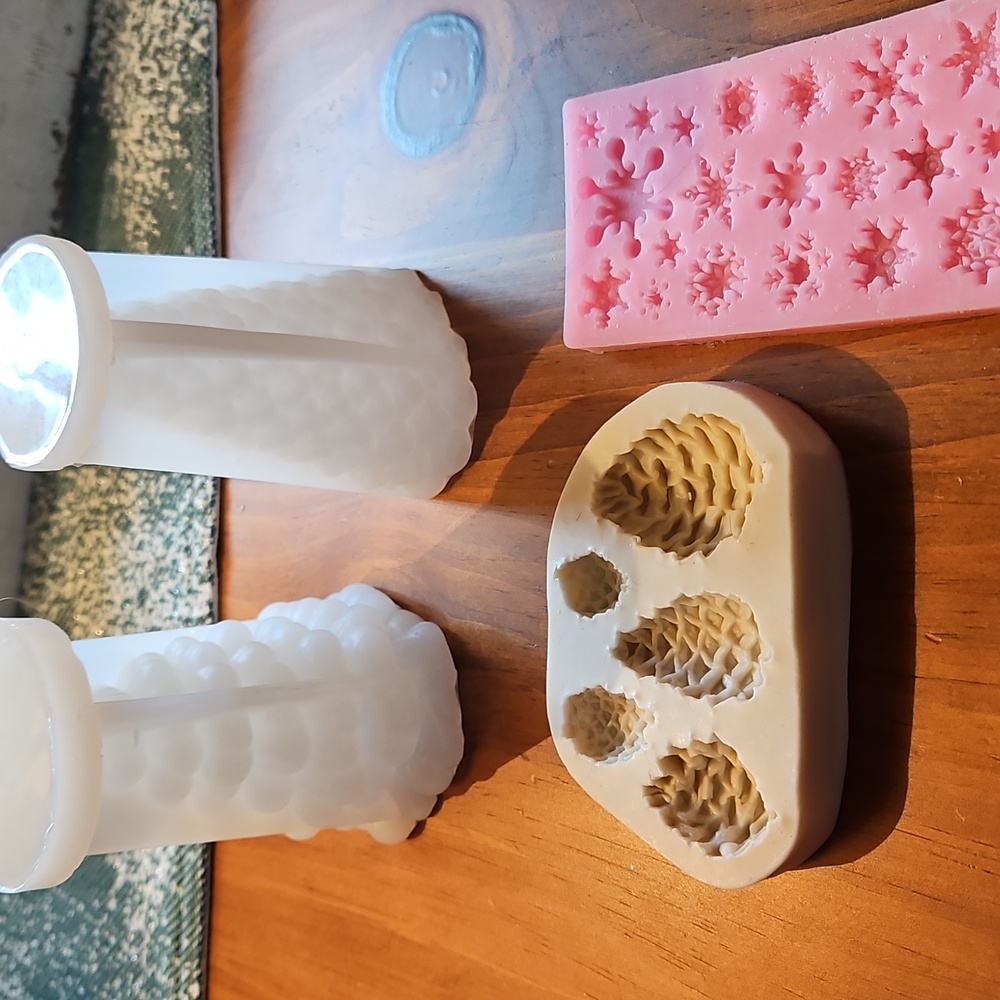Silicone Winter Theme Resin Molds - Bundle Of 4